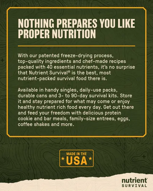 70 Egg Equivalent Nutrient Survival Vitamin Powdered Eggs Blend, Freeze Dried Prepper Supplies & Emergency Food Supply, 33 E thumbnail 4