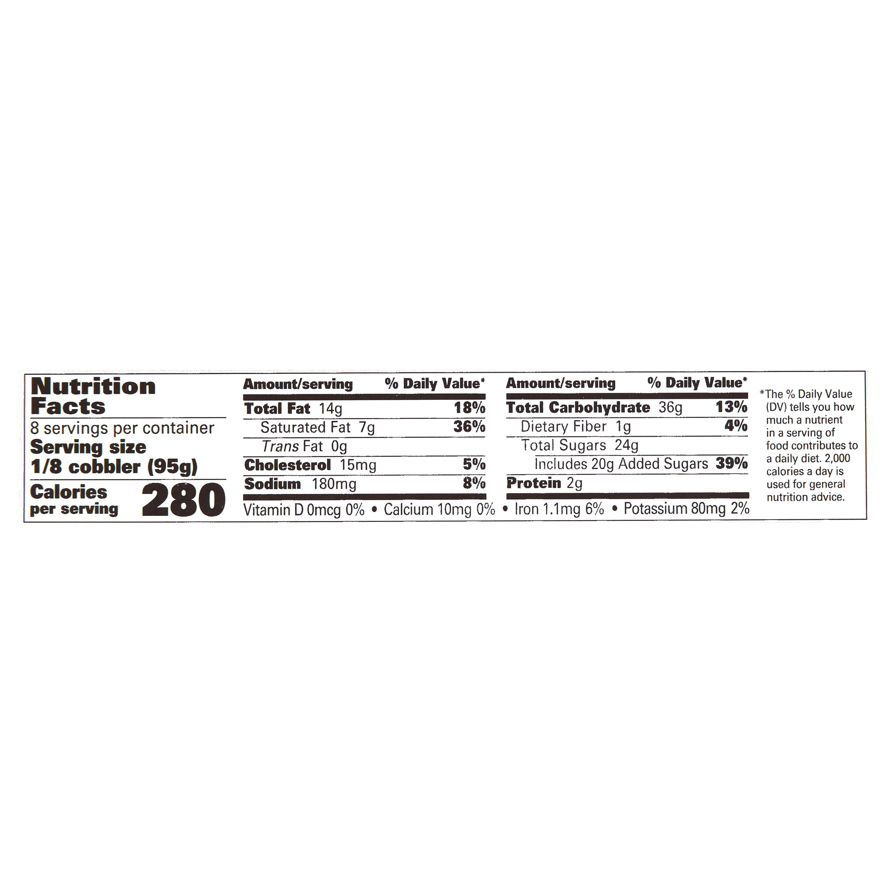 Patti LaBelle's Good Life Peach Cobbler, 31oz, Shelf-Stable, Flaky, Baked thumbnail 4