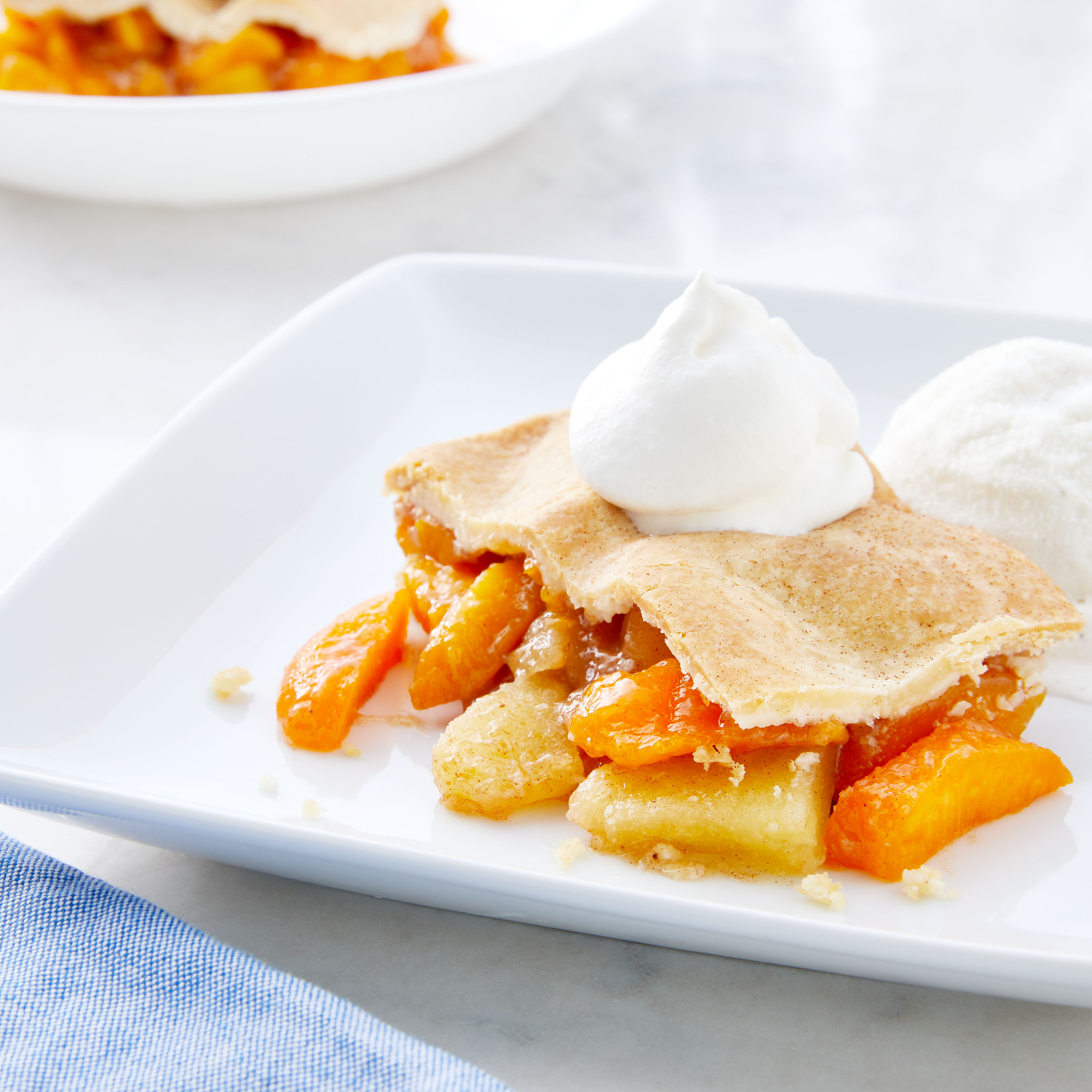Patti Labelle Peach Apple Cobbler, Ready to Eat, 31oz thumbnail 2