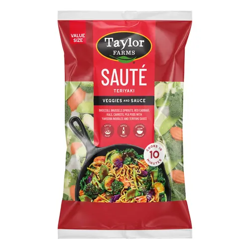 Taylor Farms Fresh Teriyaki Vegetable Meal Kit with Noodles, 23 oz