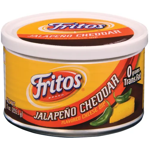 Fritos Hot Bean Dip with Jalapeno,(1PK), Peppers,