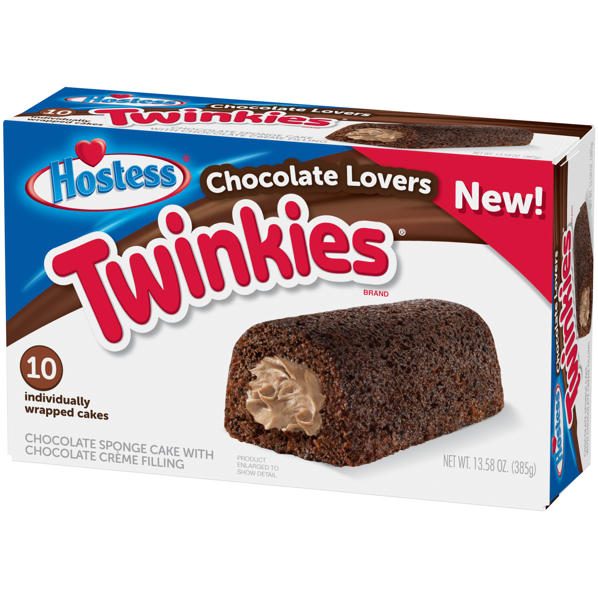 ( 13.58 oz, 1 PACK ), HOSTESS Chocolate Cake TWINKIES Snack Cakes thumbnail 3