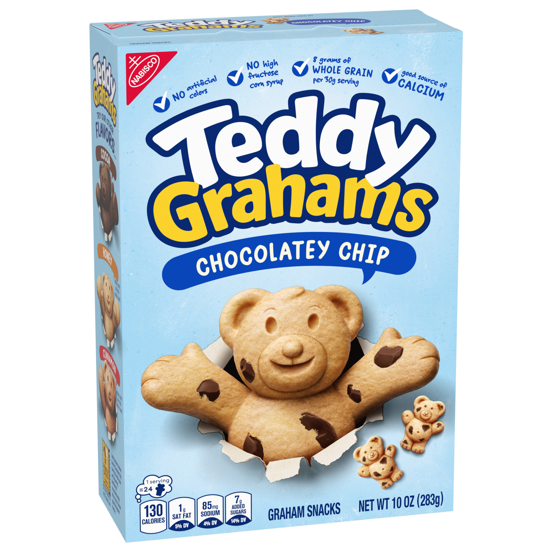Teddy Grahams Chocolatey Chip Graham Snacks thumbnail 3