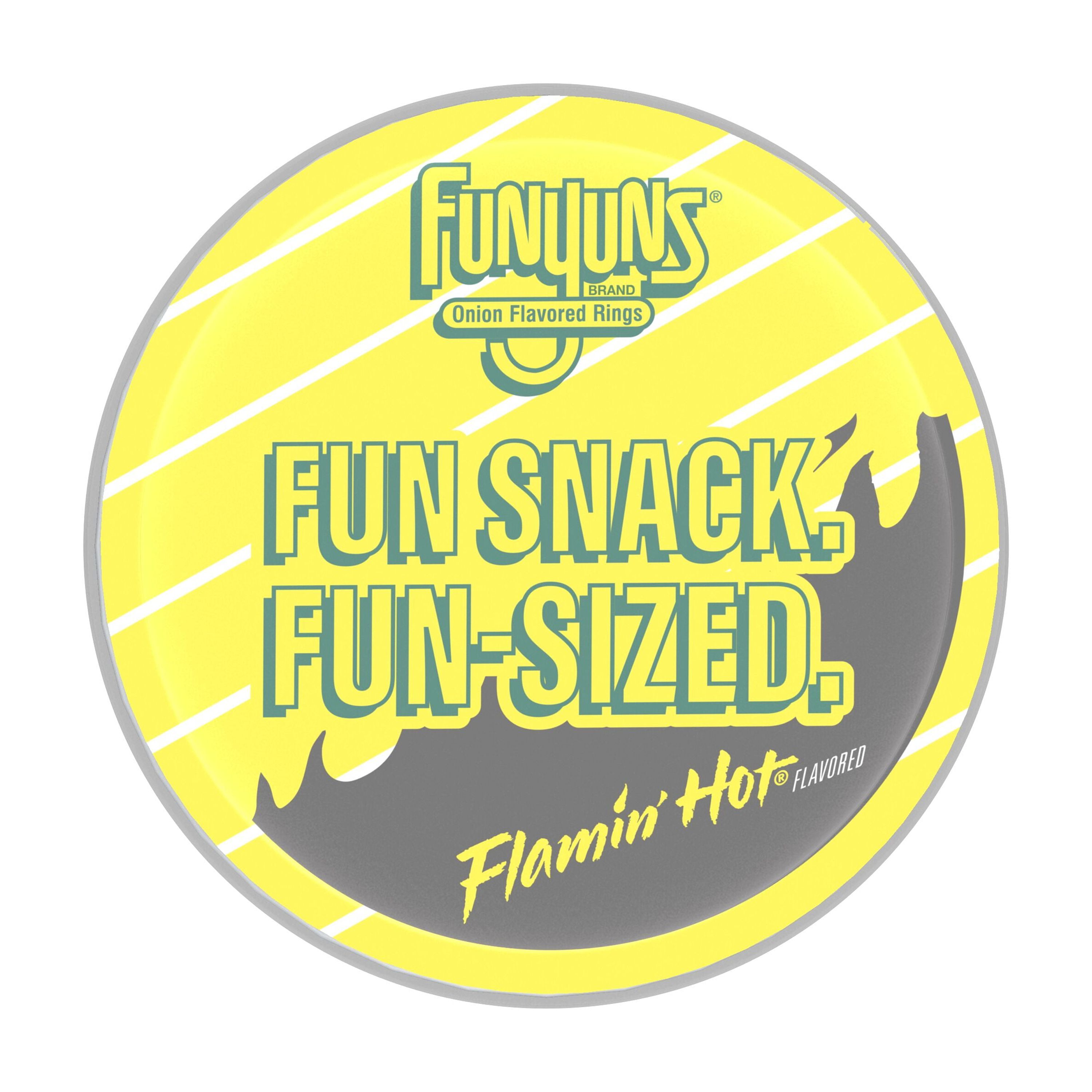 (1PACK), Funyuns Minis Flamin' Hot Onion Flavored Ring Snack Stacks Crisps Chips thumbnail 3