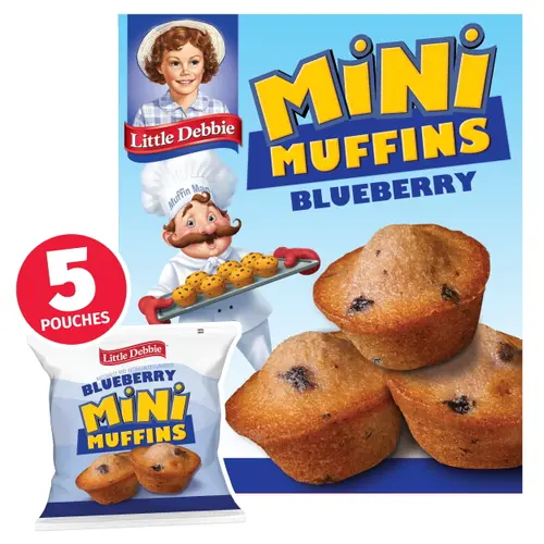 Little Debbie Blueberry Mini Muffins ,1PK