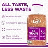 Lewis Bake Shop 12 Grain Half Loaf Bread, 1/2 Loaf, 12 oz Pack of 3 thumbnail 3