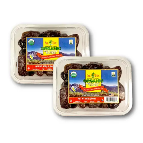 Sun Date Premium  Organic California Medjool Dates 2 lbs. (Pack of 2) thumbnail 2