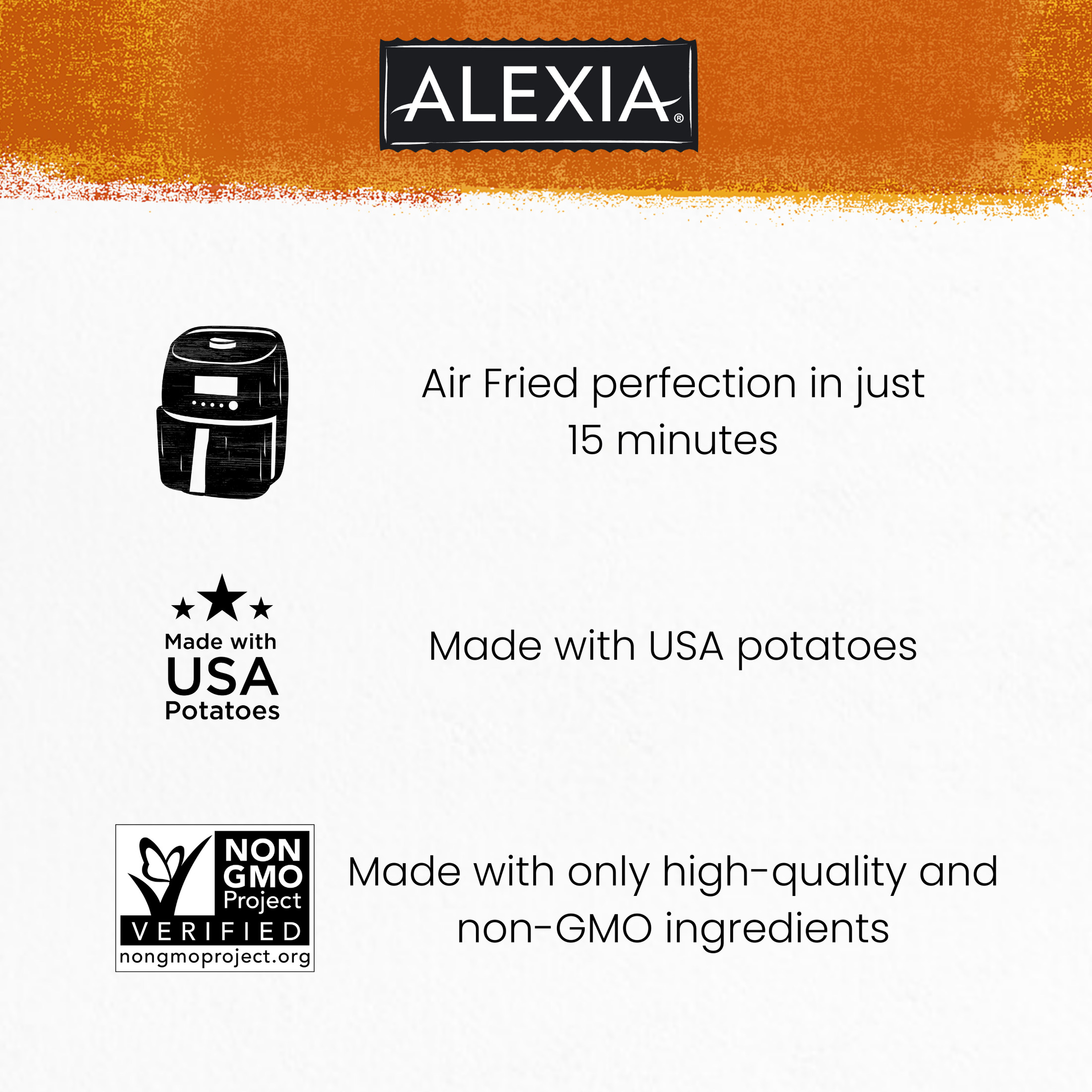 AlexiaÂ® Sweet Potato Fries Sweet & Savory with Sea Salt 20oz thumbnail 4