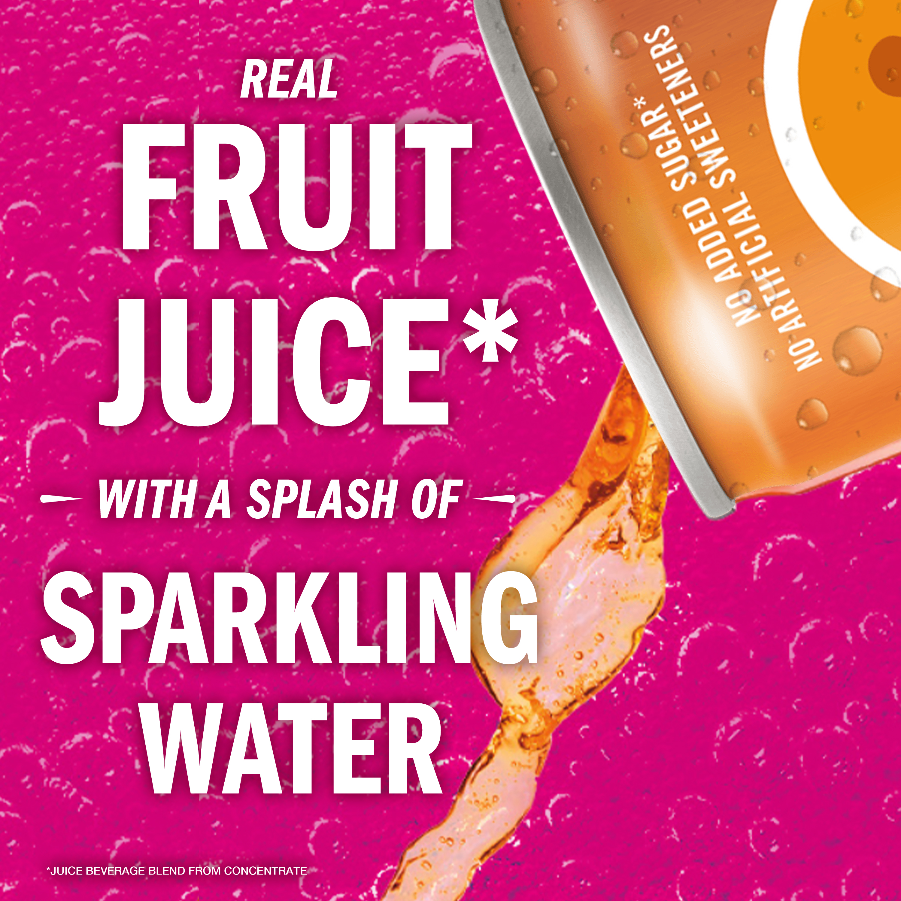 IZZE Sparkling Juice Beverage Blend, Variety Pack, No Sugar Added, 8.4 FL OZ, 24 Cans thumbnail 3