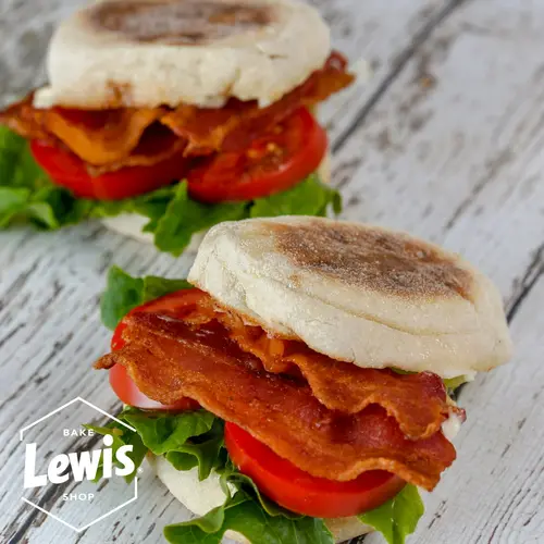 Lewis Bake Shop Healthy Life White English Muffins, 8 oz, 4 Count... thumbnail 2