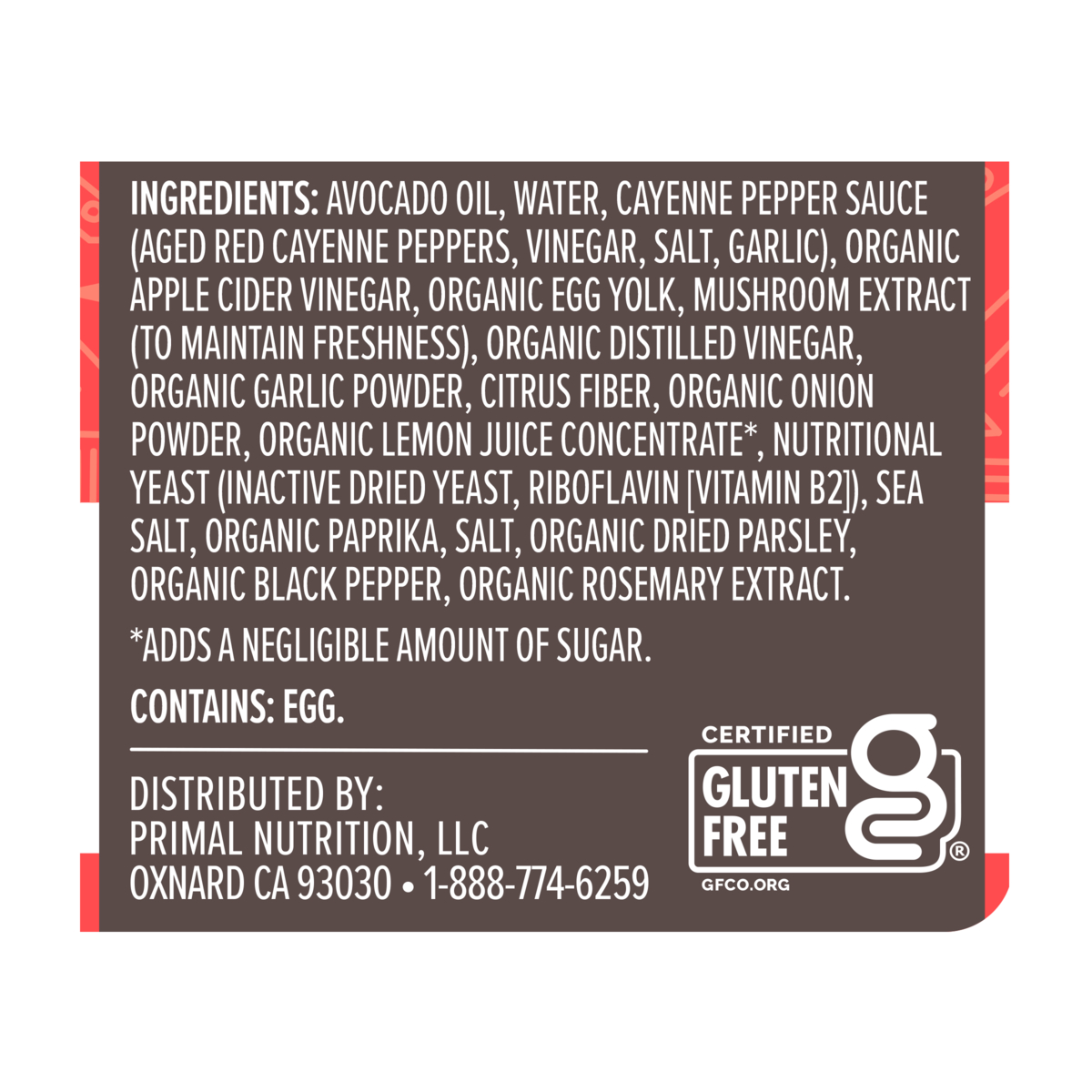 Primal Kitchen Buffalo Ranch Dressing made with Avocado Oil, 8 fl oz thumbnail 4