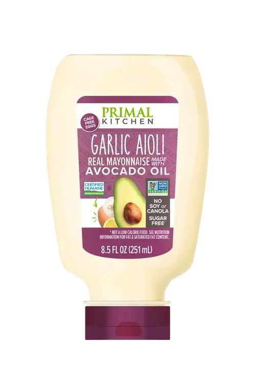 Primal Kitchen Garlic Aioli Mayo Squeeze Bottle, 8.5oz