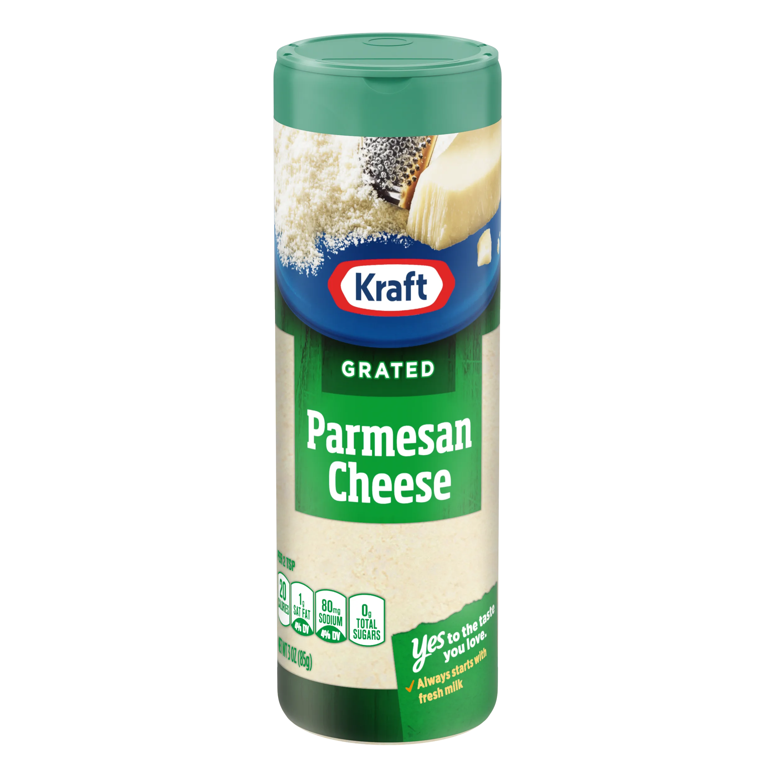 Kraft Grated Parmesan Cheese Shaker 3 oz Bottle
