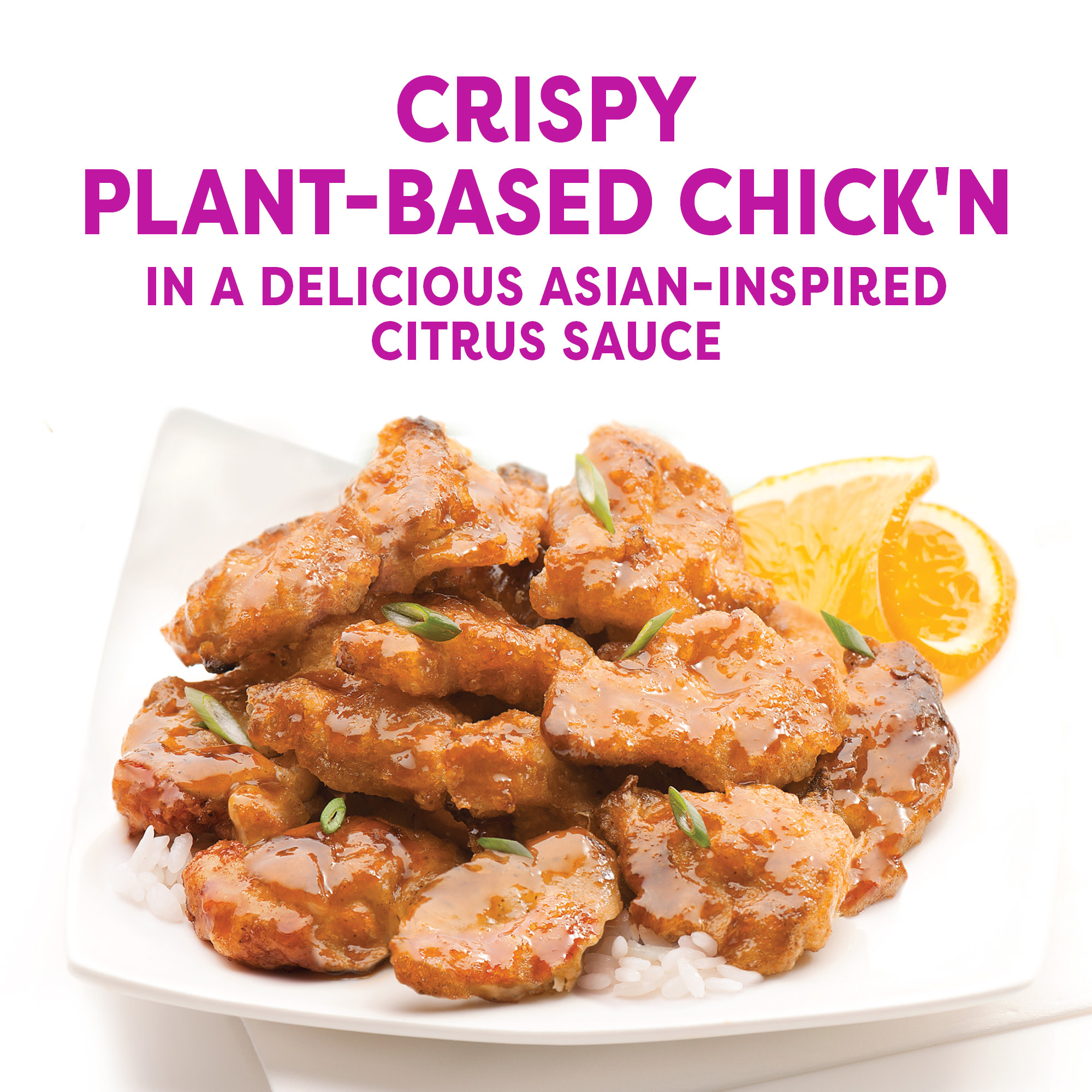 Gardein Plant-Based Mandarin Orange Crispy Chick'n, Vegan, 10.5 oz (Frozen) thumbnail 2