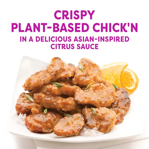 Gardein Plant-Based Mandarin Orange Crispy Chick'n, Vegan, 10.5 oz (Frozen) thumbnail 2
