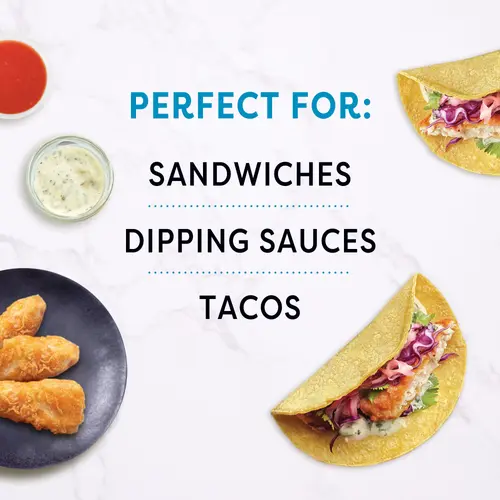 Gardein Plant-Based F'sh Golden Fishless Filets, Vegan, 10.1 oz (Frozen) thumbnail 4