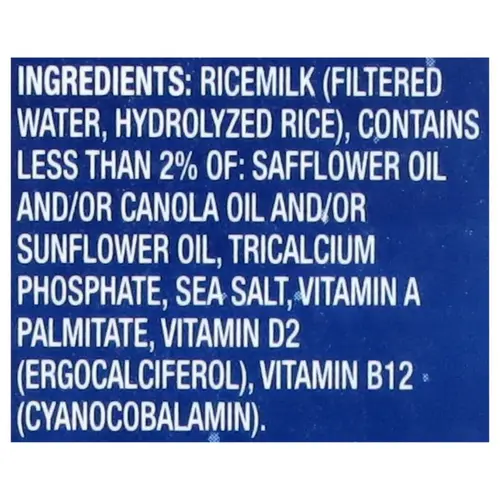 Rice Dream Lactose Free Rice Drink, Half Gallon, 64 fl oz thumbnail 3
