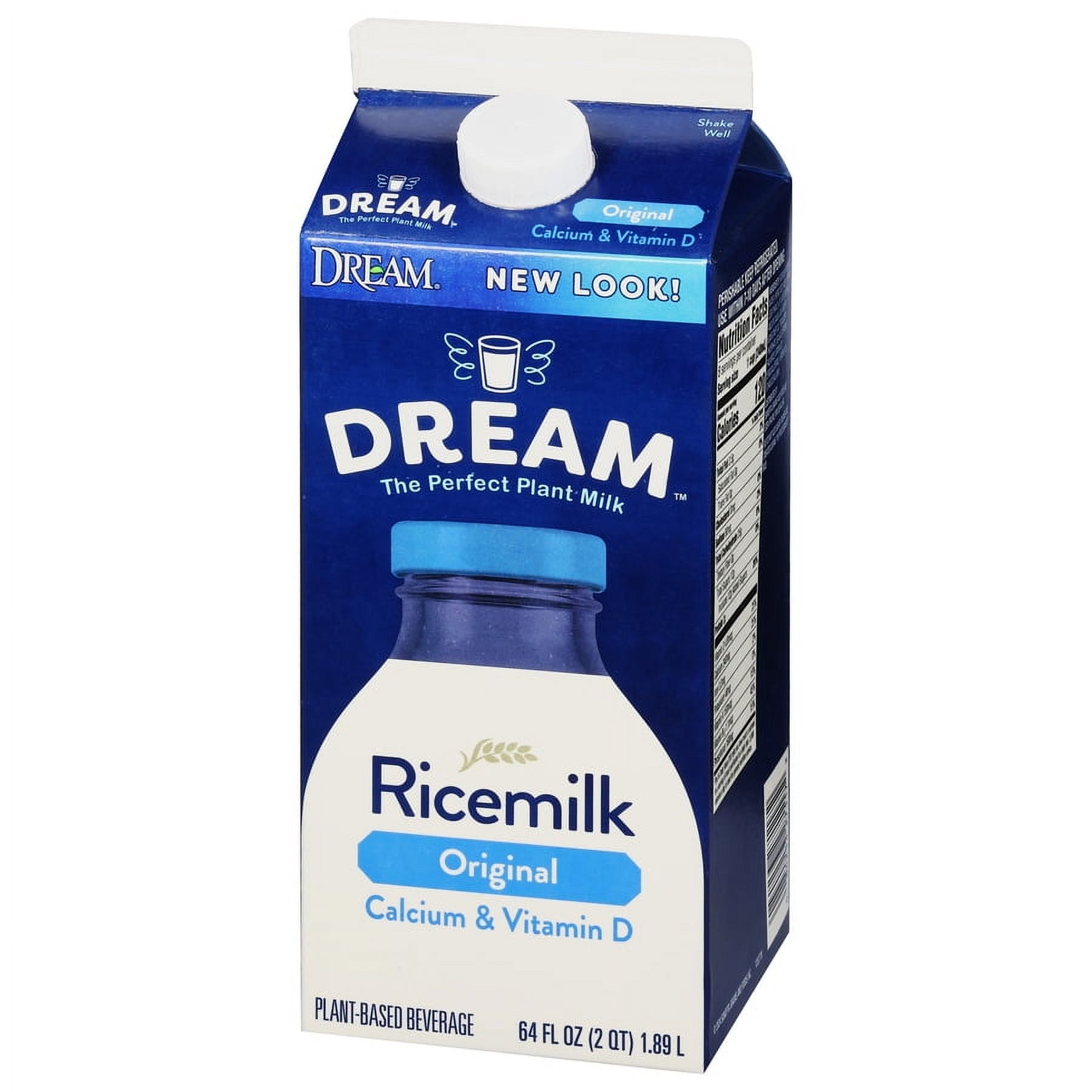 Rice Dream Lactose Free Rice Drink, Half Gallon, 64 fl oz thumbnail 4