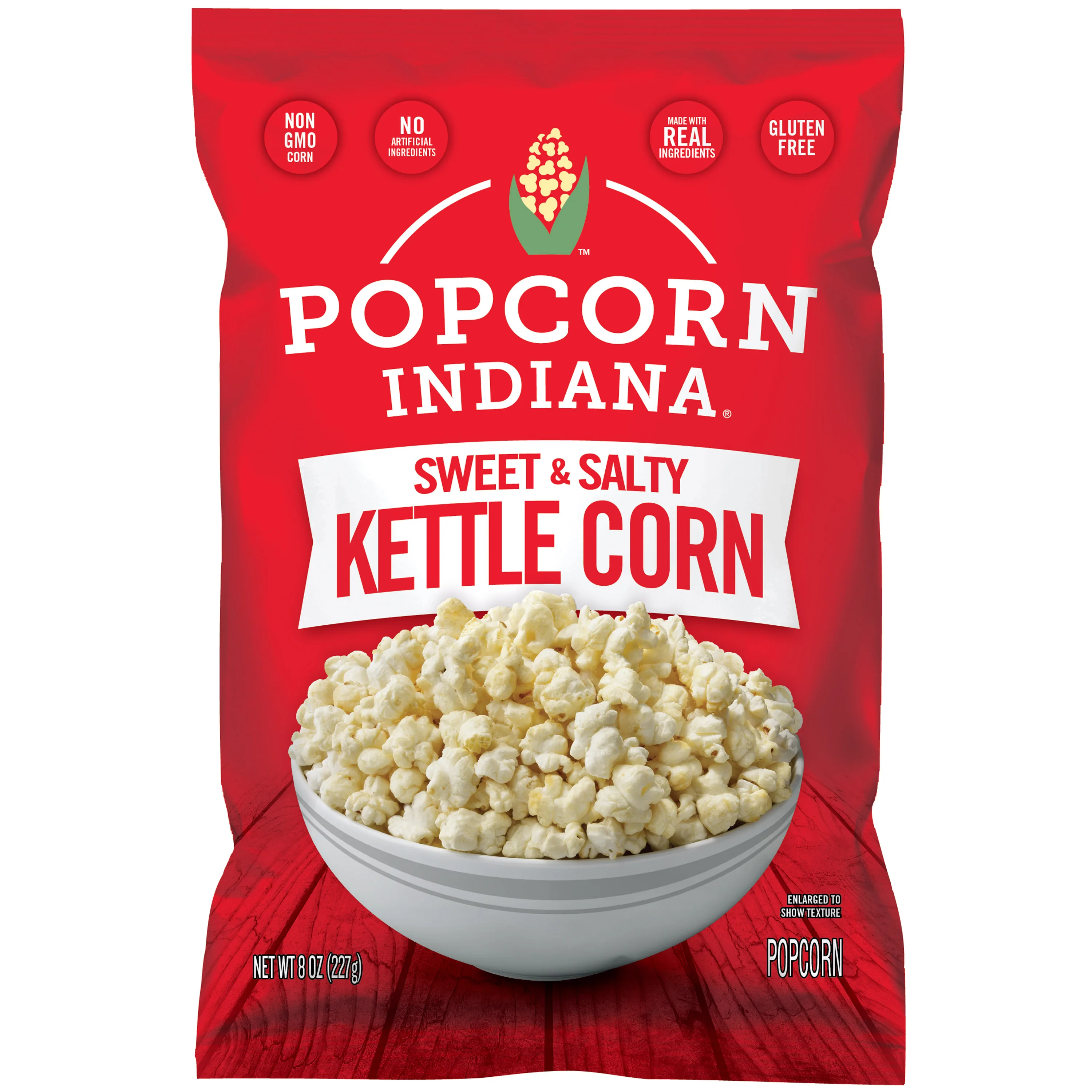 Popcorn, Indiana Kettle Corn Popcorn, 8 Oz.