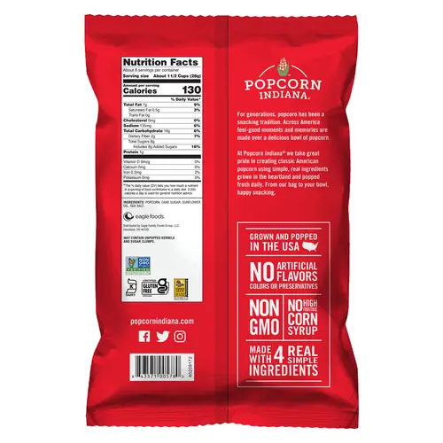 Popcorn, Indiana Kettle Corn Popcorn, 8 Oz. thumbnail 2