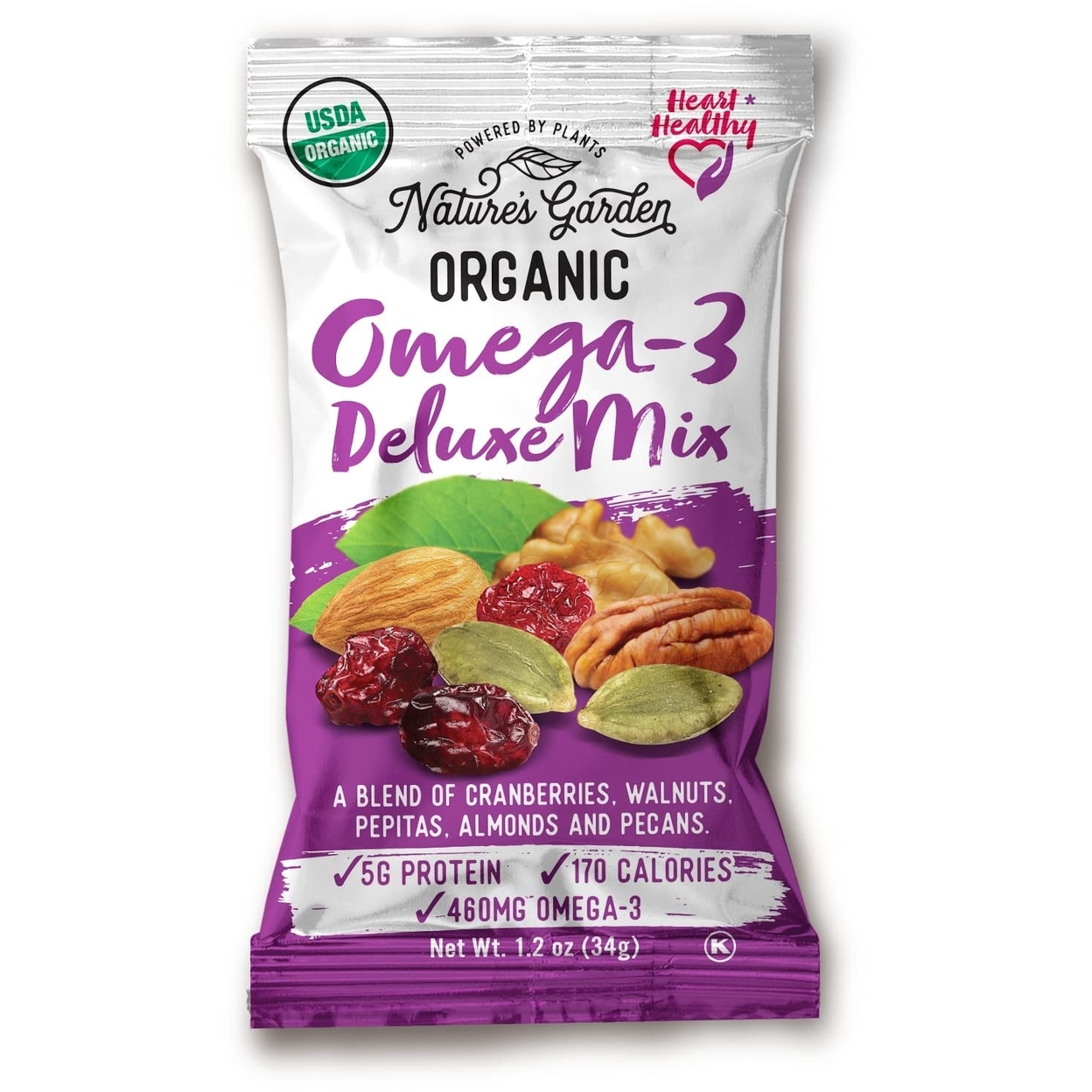 Nature's Garden Organic Trail Mix Snack Packs thumbnail 4