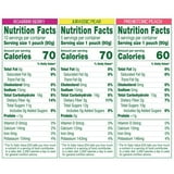 GoGo squeeZ Fruit & veggieZ Applesauce and Puree Variety Pack, Jurassic Pear, Roarrrr Berry, Prehistoric Peach Snack Pouches thumbnail 3