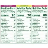 GoGo squeeZ Fruit & veggieZ Applesauce and Puree Variety Pack, Jurassic Pear, Roarrrr Berry, Prehistoric Peach Snack Pouches thumbnail 3