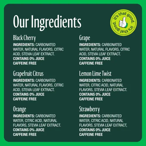 Zevia Zero Sugar, 0 Calorie, Caffeine-Free Soda Pop, Fruit Variety Pack, 12 fl oz, 18 Pack Cans thumbnail 4