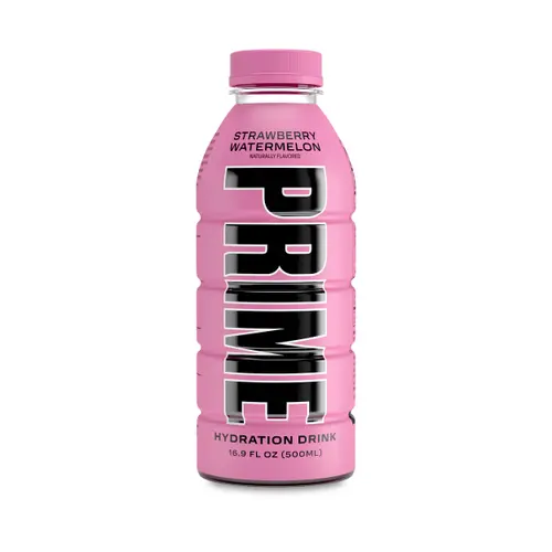 Prime Hydration Sports Drink, Strawberry Watermelon, 16.9 fl oz, Bottle
