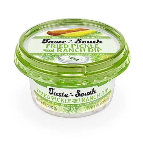 Taste of the South Fried Pickle & Ranch Dip, 10 oz (Refrigerated, Tub, Spread)