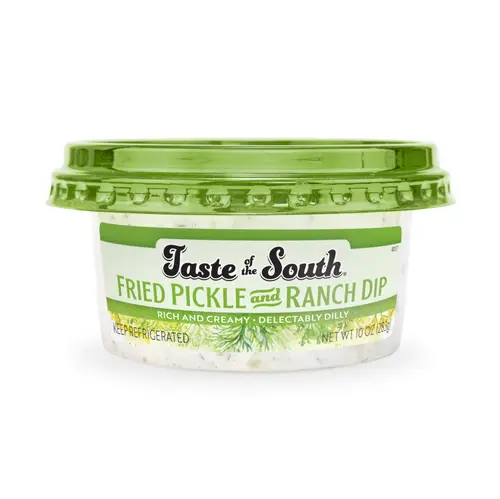 Taste of the South Fried Pickle & Ranch Dip, 10 oz (Refrigerated, Tub, Spread) thumbnail 4