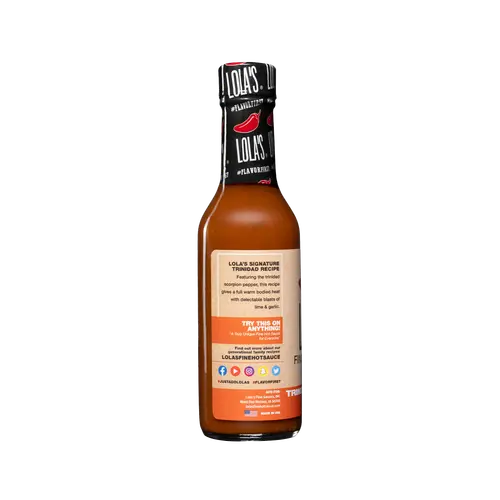 Lola's Fine Hot Sauce - Trinidad Scorpion - 6 Pack Bundle thumbnail 4