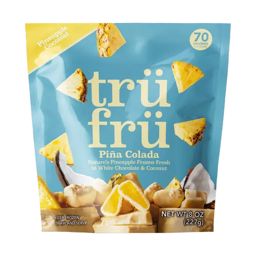 Tru Fru Natures Pineapple in White Chocolate & Coconut (8 oz) thumbnail 2