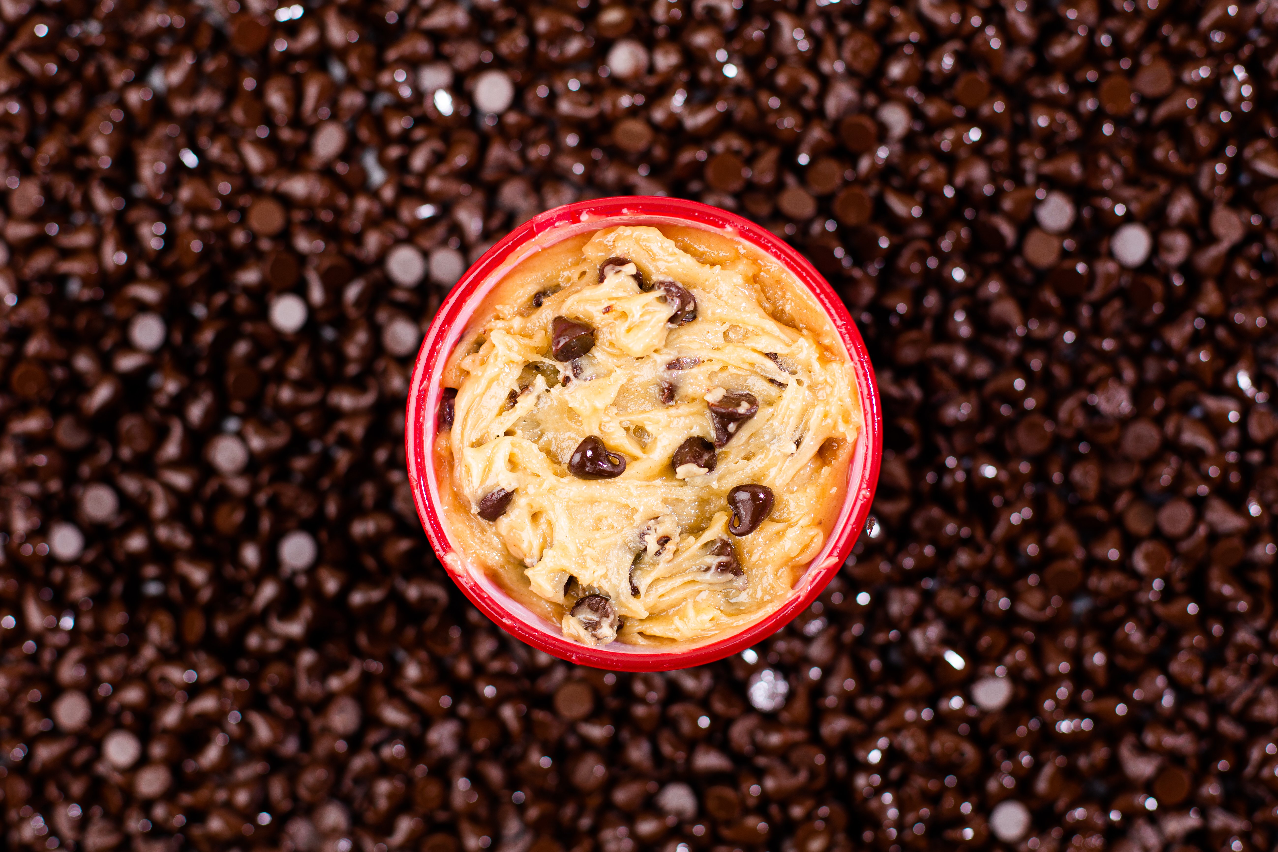 NoBaked Edible, Bake-able Chocolate Chip Cookie Dough (Two Pack) thumbnail 2