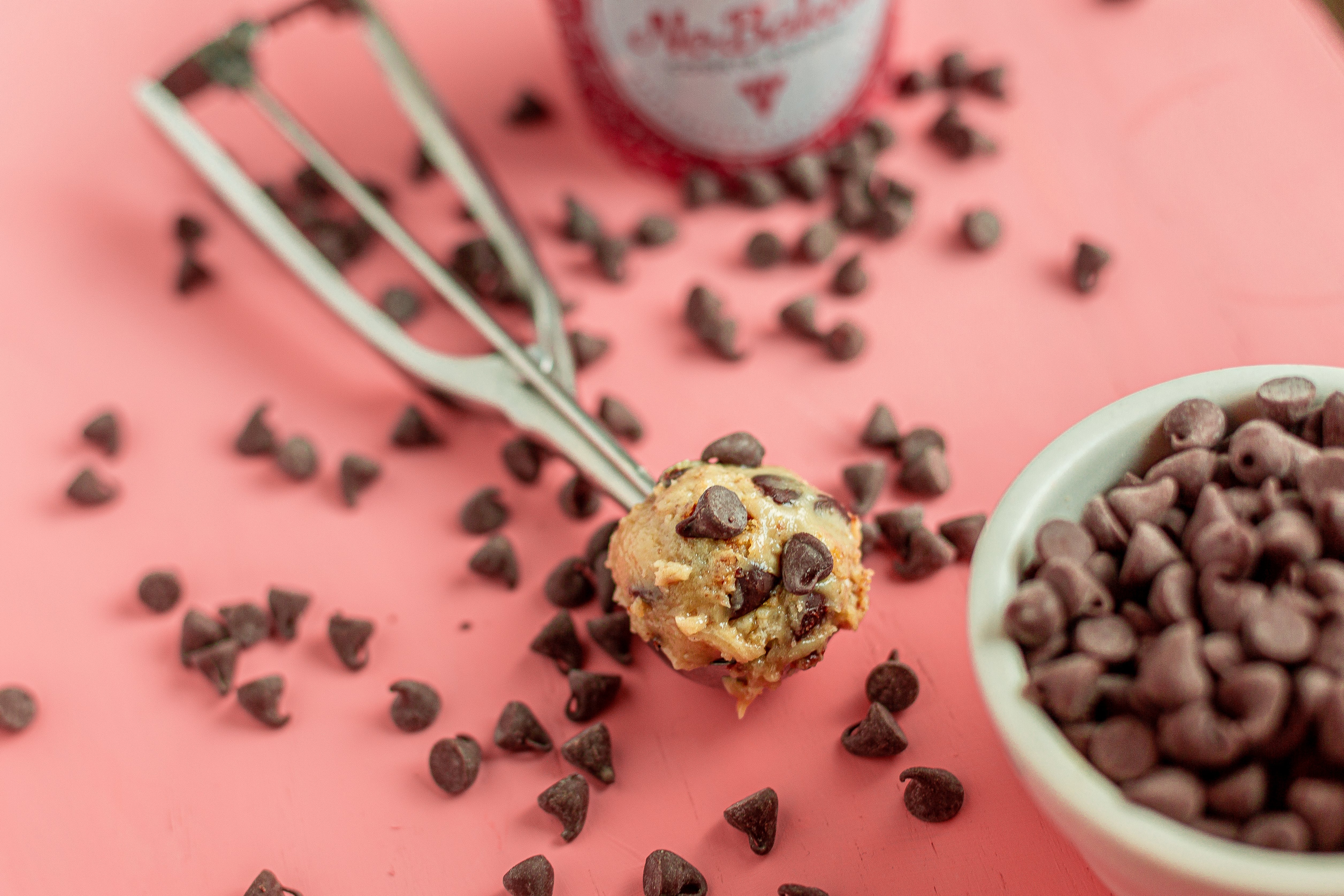 NoBaked Edible, Bake-able Chocolate Chip Cookie Dough (Two Pack) thumbnail 3