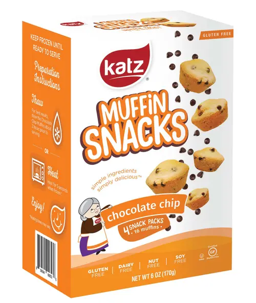 Katz Gluten Free Muffin Snacks | Gluten Free, Dairy Free, Nut Free, Soy Free, Kosher| 3 Pack thumbnail 3