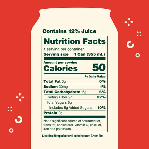 OLIPOP Prebiotic Soda, Cherry Cola, 12 fl oz, Pantry Packs thumbnail 4