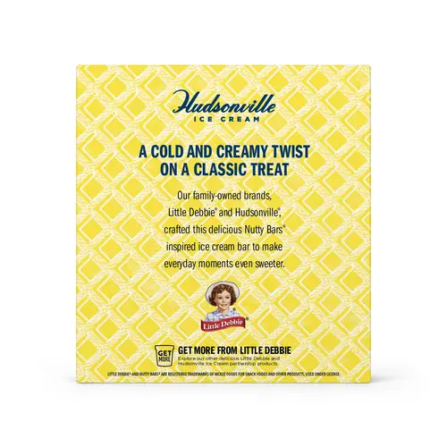 Little Debbie Nutty Bars Ice Cream Bars, 12 fl oz, 4 Count thumbnail 2