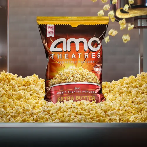 AMC Theatres Ready to Eat Popcorn, Extra Butter thumbnail 2