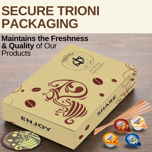 International Delight Coffee Creamer Singles Variety Pack - 100ct with Caramel Macchiato, French Vanilla, Hazelnut and Original thumbnail 2