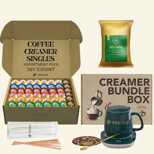 International Delight Coffee Creamer Singles Variety Pack with Irish Cream Ground Coffee Packets - 101 ct - Hersheys, Irish and  thumbnail 2