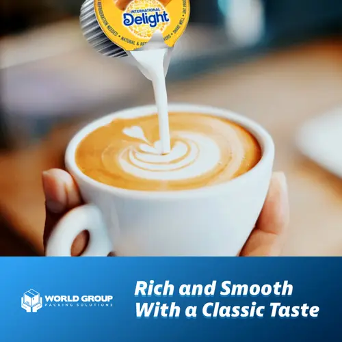 International Delight Coffee Creamers Delight Liquid Non-Dairy Creamer Singles Variety Pack, Caramel Macchiato, French Vanilla,  thumbnail 2