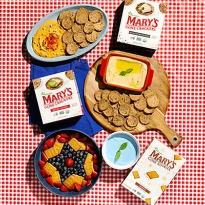 Mary's Gone Crackers Super Seed Everything, Guten-Free Crackers, 4 oz (6 Pack) thumbnail 4