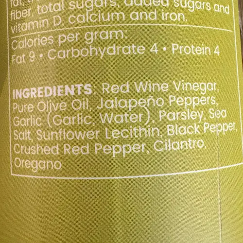 Bravado Spice Co. Creamy Herb and Jalapeno Hot Sauce Mild 5 oz Bottle Vegan Gluten Free thumbnail 4