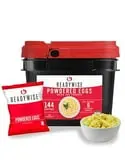 ReadyWise Long Term Meal - Powdered Eggs Bucket, 144 Servings, Emergency Food for Hiking & Camping, 25 Year Shelf Life