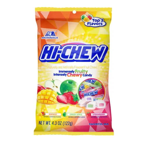 HI-Chew Favs Mix Chewy Candy, 4.30 oz Bag