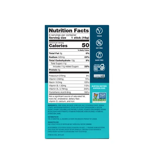 Liquid I.V. Hydration Multiplier, Strawberry, 6 Ct, Electrolyte Powder Packet Drink Mix thumbnail 2