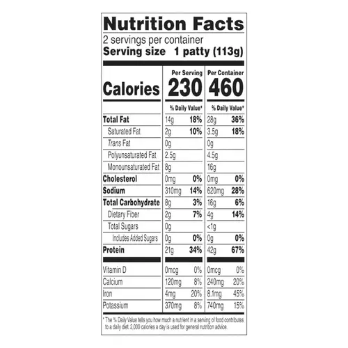 Beyond Meat Burger Plant-Based Patties, 2 Pack, 8 oz, Fresh, Ready to Cook thumbnail 4