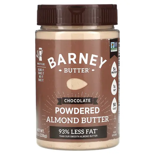 Barney Butter Powdered Almond Butter, Chocolate, 8 oz (226 g)