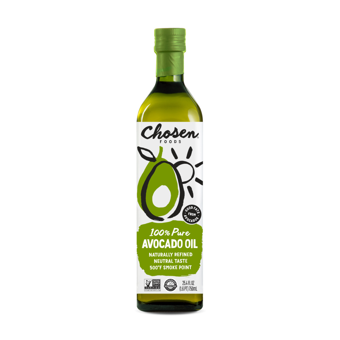 Chosen Foods 100% Pure Avocado Oil thumbnail 2
